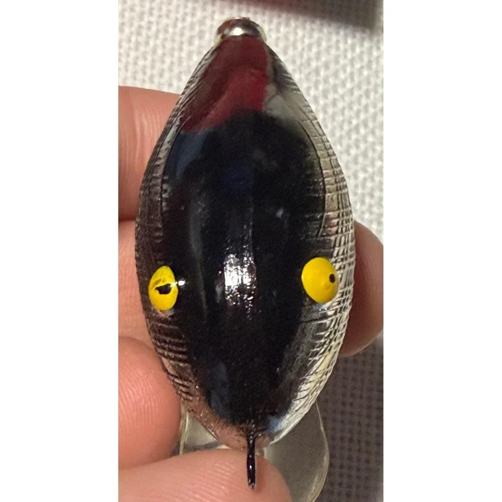 Vintage Bill Norman Reb 2 Fishing Lure Half Back Prism Finish with Original Box